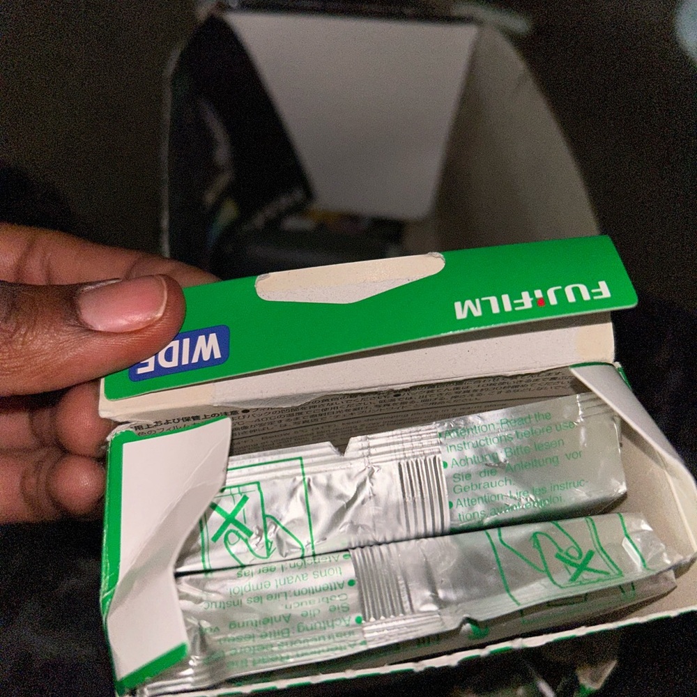 Fujifilm Wide Film Pack - Green and White